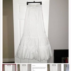 David's Bridal Fit & Flare Slip  Style 550 size 6
